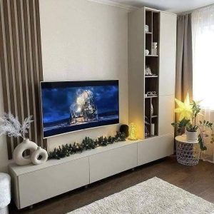 TV in his office
